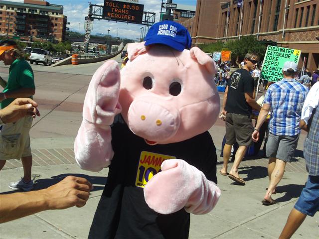 Jam Ham at Coors Field